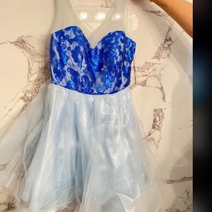 Blue formal dress